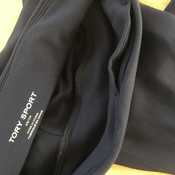 Tory sport soft navy blue leggings size XS - Picture 6 of 15